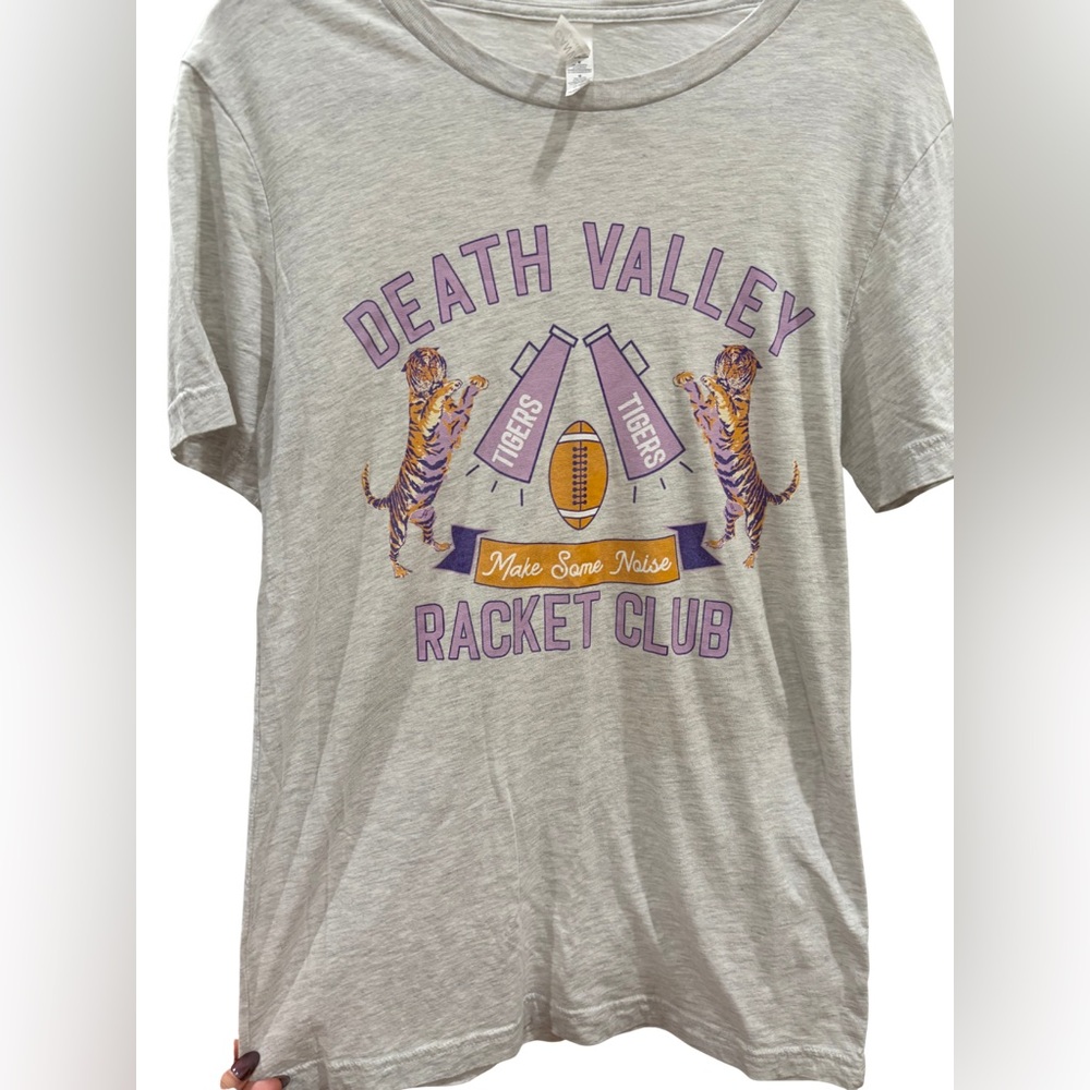 Bella Canvas Heather Gray Graphic Tee